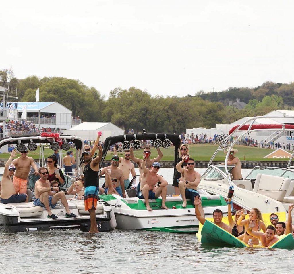 Dell Match Play 2023 - Austin Boat Rentals on Lake Austin and Lake Travis